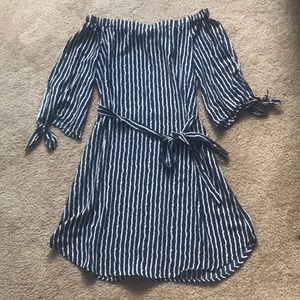 Staccato off the shoulder dress